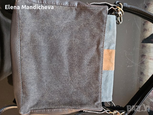 Артистична Чанта от Happy Owls Antoinette Deli Atelier, естествена кожа и естествен велур, снимка 5 - Чанти - 44156700