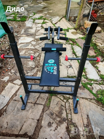 Сгъваема фитнес лежанка , снимка 12 - Фитнес уреди - 52681938