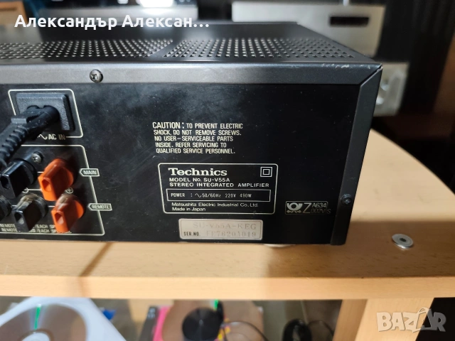 Techincs SU-V55a, снимка 6 - Ресийвъри, усилватели, смесителни пултове - 53085223