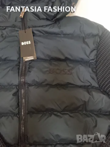Мъжкко Зимно Яке Батал Hugo BOSS 5XL/6XL, снимка 2 - Якета - 47924169