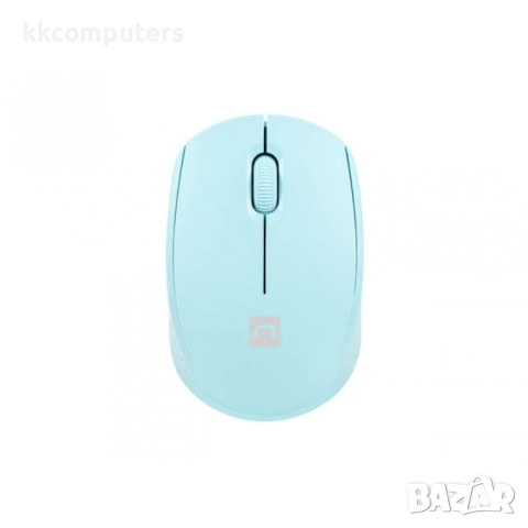 Natec Mouse Stork Wireless 1600DPI Optical, Blue Безжична Оптична Мишка