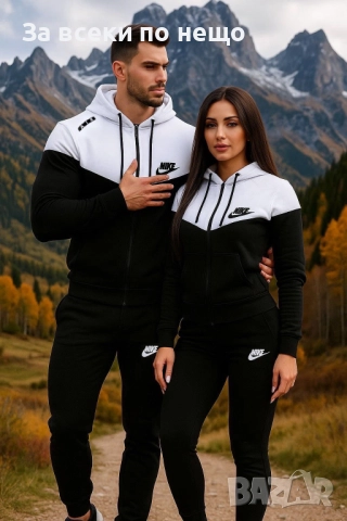 Nike Екипи За Двойки👚🩳Мъжки Спортен Екип Найк👕🩳Дамски Спортен Комплект Найк - 3 Цвята Код LFS569, снимка 3 - Спортни дрехи, екипи - 51802874