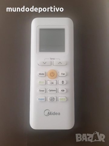 Дистанционно за климатик Мидеа, снимка 5 - Климатици - 52132981