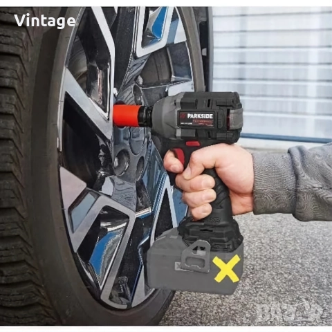 Гайковерт Parkside Performance 600nm с 5г Гаранция