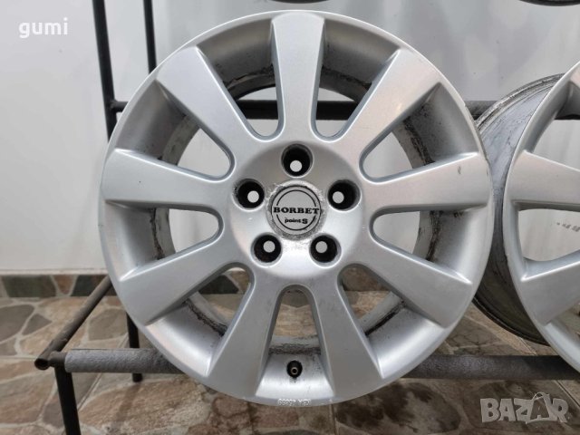 4бр 16ски джанти BORBET 5х112мм. A160220
