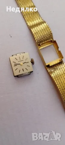 Dugena,позлатен винтидж дамски часовник, снимка 11 - Антикварни и старинни предмети - 48572600