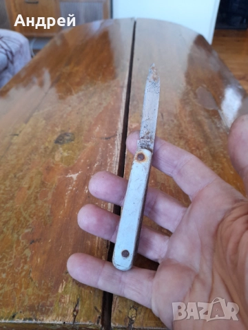 Стар джобен нож,ножче,ножка #150, снимка 3 - Колекции - 52065480