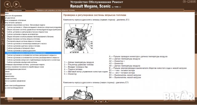 RENAULT MEGANE,SCENIC(от 1996) Бензин/дизел-Ръководство за устройство,обслужване и ремонт (на CD), снимка 3 - Специализирана литература - 35983467