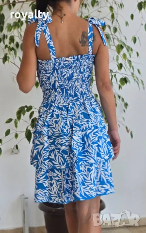 Дамска рокля Два цвята , снимка 3 - Рокли - 51222384