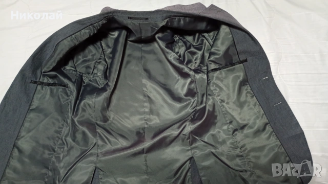 Мъжки костюм 100% лен + подарък, снимка 10 - Костюми - 53604922