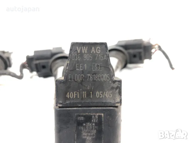Запалителна бобина Vw Golf 5 Plus 1.6 FSI 116кс 036905715A, снимка 2 - Части - 50110527