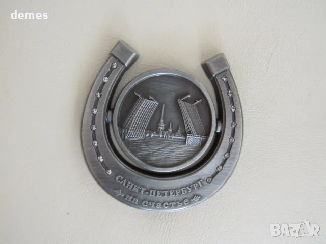 Автентичен 3D магнит от Санкт Петербург, Русия, снимка 4 - Колекции - 47641798