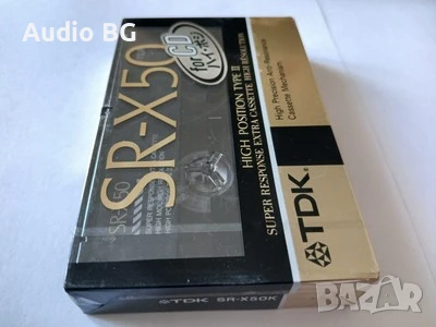 нови аудио касети TDK SR-X50 Japan, снимка 3 - Аудио касети - 50853699