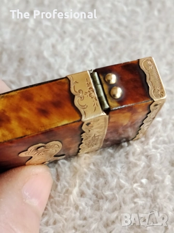 Пудриера и портомоне, снимка 4 - Антикварни и старинни предмети - 53678495