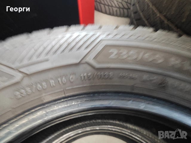 2бр.зимни гуми 235/65/16C Barum, снимка 6 - Гуми и джанти - 52143537