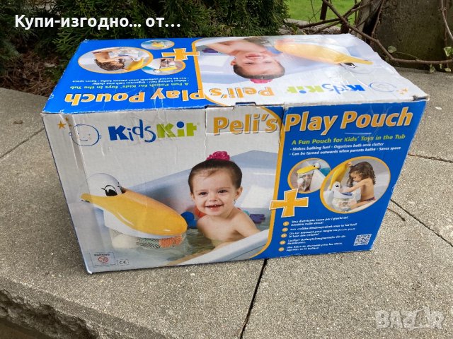 Пеликан-играчка за вана Peli`s Play Pouch Kids Kit, снимка 4 - Надуваеми играчки - 40282714