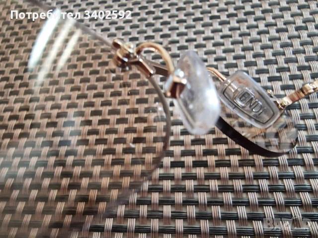 Дамски оригинални очила Fendi rozegold, снимка 4 - Слънчеви и диоптрични очила - 53642171