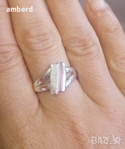 Сребърен пръстен - модел R020А