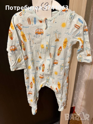 Ромпъри с цип H&M и LCW, снимка 2 - Бебешки гащеризони - 53470902