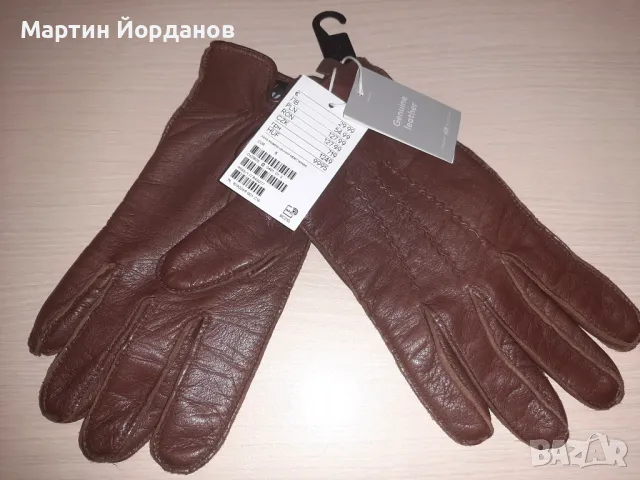 НОВИ Ръкавици H&M естествена кожа