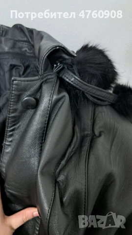 Палто от естествена кожа – размер XL, снимка 2 - Палта, манта - 53780975