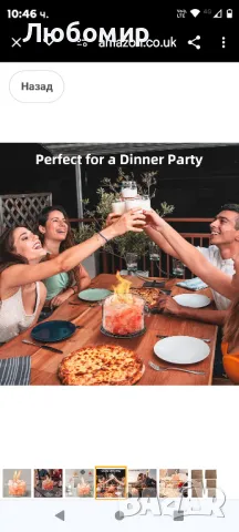 Огнище за стъклена маса, пожар с биоетанол, преносима купа за мини огнище

