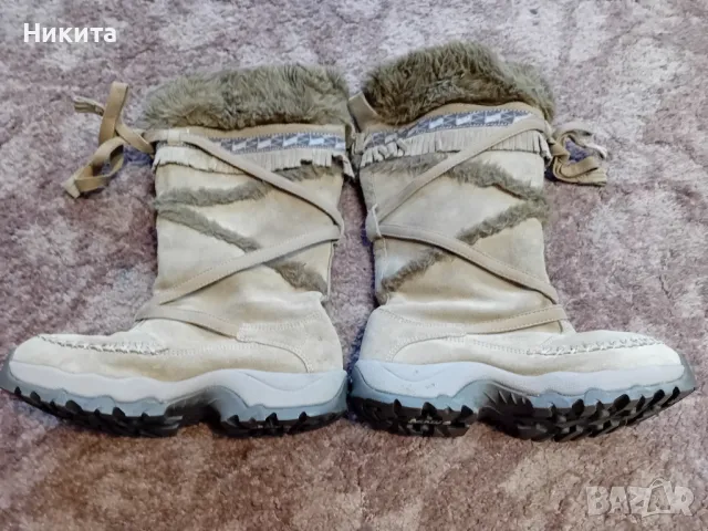 Нови топли ботуши 38 номер-Индонезия, снимка 3 - Дамски ботуши - 48584479