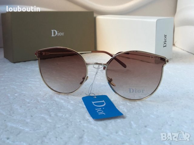 DIOR 2021 слънчеви очила тип котка UV 400 защита с лого, снимка 2 - Слънчеви и диоптрични очила - 34289832