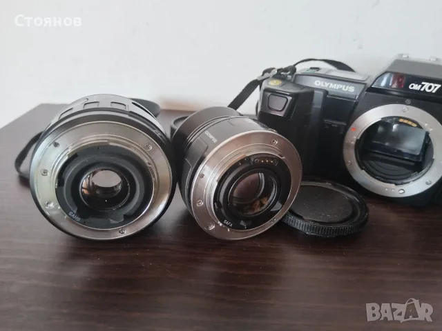 Камера OLYMPUS OM-707 Japan, снимка 14 - Фотоапарати - 55844389