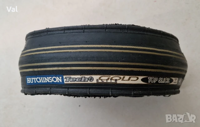 Нова сгъваема шосейна гума Hutchinson Elite Gold Тop Slick – 26 x 1”  (25х559) 