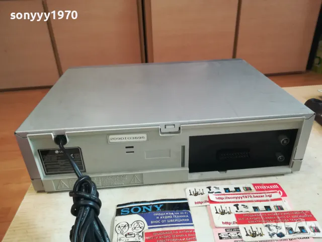 LG LV2378 VHS VIDEO-ВНОС SWISS 2801251521, снимка 6 - Плейъри, домашно кино, прожектори - 48865538