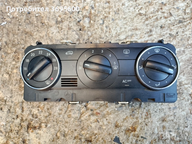 Mercedes A class w169 Мерцедес А в169 панел управление климатик парно