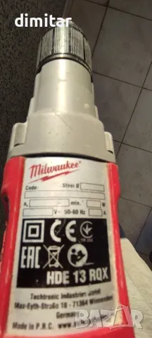 Ръчна бормашина Milwaukee HDE 13 RQX , снимка 2 - Бормашини - 47498085