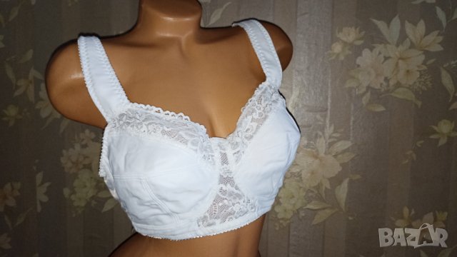 Jolinesse 90 C- Памучен комфортен сутиен с меки чашки без банели , снимка 5 - Бельо - 41593746