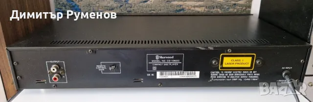 CD Player Sherwood CD-1060C, снимка 8 - Аудиосистеми - 50019904
