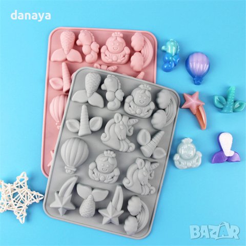 3744 Силиконова форма Вълшебство, снимка 9 - Форми - 41083205