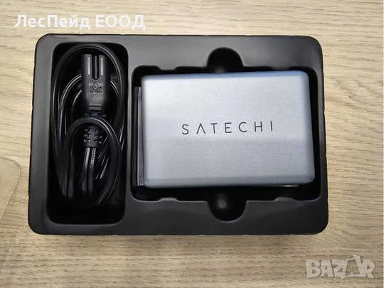 Satechi USB-C PD Compact GAN Charger 75W Space Gray