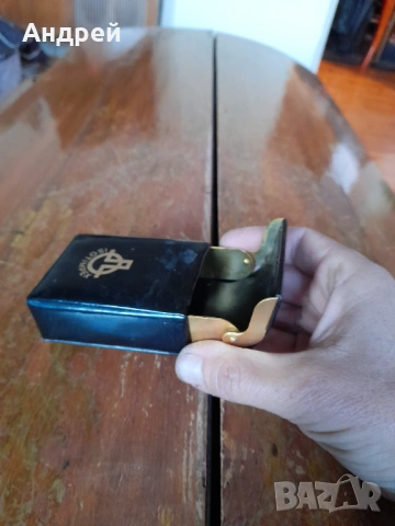 Стар кожен калъф,табакера за цигари Изотимпекс, снимка 5 - Други ценни предмети - 53433140