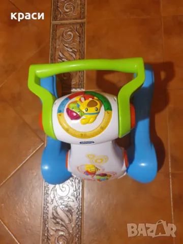 Музикална бебешка проходилка буталка Chicco с ергономично регулиране, снимка 2 - Проходилки - 47316183