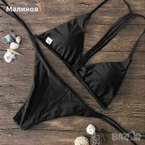 Бански от две части с регулиращи микро бикини, снимка 3 - Бански костюми - 36198716