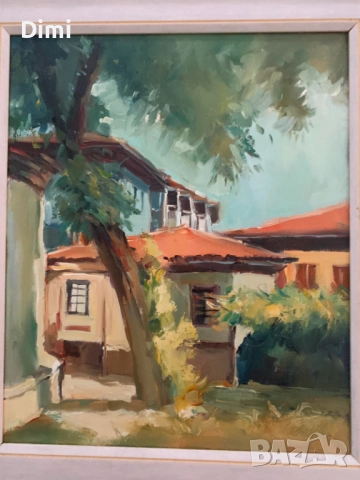 ХРИСТО ВЛАШЕВ масло пейзаж, снимка 2 - Картини - 52815108