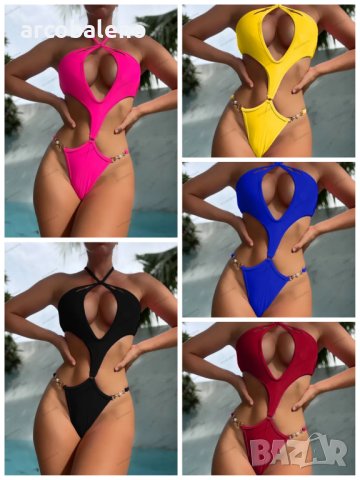 Моден дамски бански костюм, 5цвята 