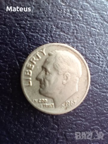 1 дайм / One dime монети с дефект, снимка 3 - Нумизматика и бонистика - 48739678