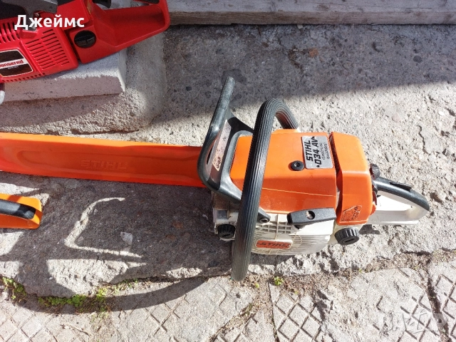 Бензинови верижни триони Jonsered,Stihl 034,Stihl MS 210C Stihl 026 , снимка 4 - Градинска техника - 52206817