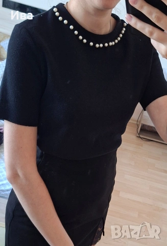 Къс топ на Zara, снимка 3 - Корсети, бюстиета, топове - 53697589