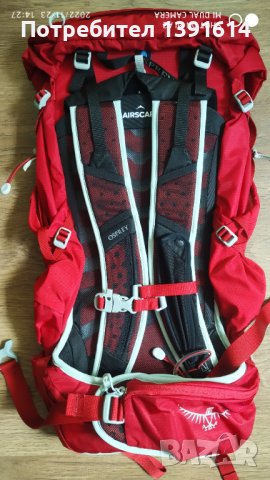 Osprey Talon 33 Cosmic Red S/M, снимка 5 - Раници - 38770867
