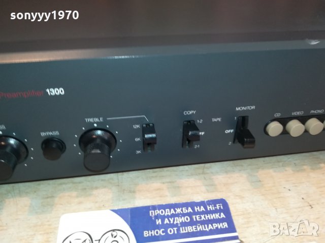 NAD PREAMPIFIER-SWITZERLAND 1211210829, снимка 6 - Ресийвъри, усилватели, смесителни пултове - 34778057