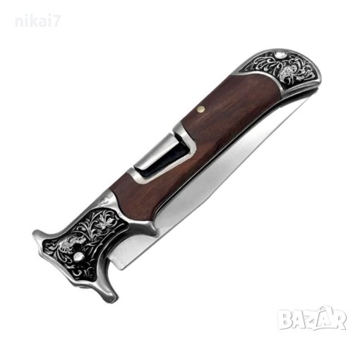 ловен нож сгъваем джобен за къмпинг Columbia A3207-A 23cM, снимка 4 - Ножове - 42081125