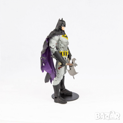 DC MULTIVERSE ACTION FIGURE BATMAN WITH BATTLE DAMAGE (DARK NIGHTS: METAL) 18 CM, снимка 4 - Колекции - 36281189