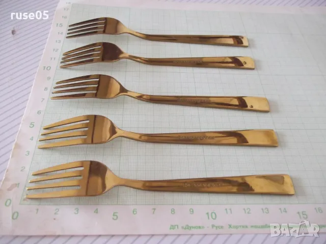 Лот от 5 бр. вилици, снимка 5 - Прибори за хранене, готвене и сервиране - 49520960